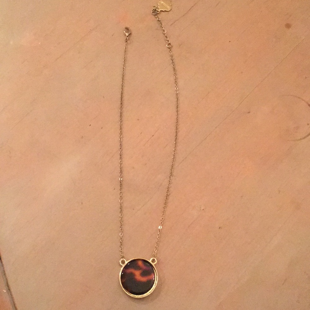 Fornash tortoise choker necklace.